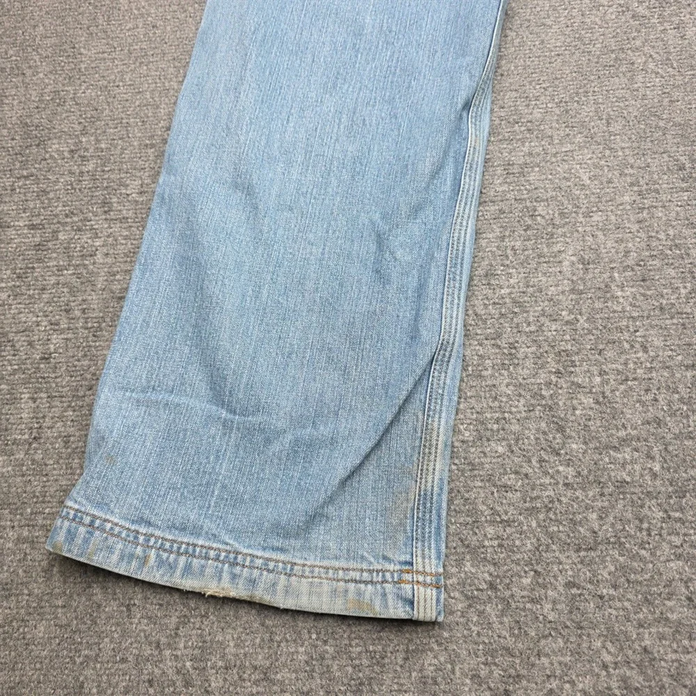 Duluth Trading Co Flex Ballroom Jeans Mens 40x34 Relaxed Fit Stretch Denim Blue